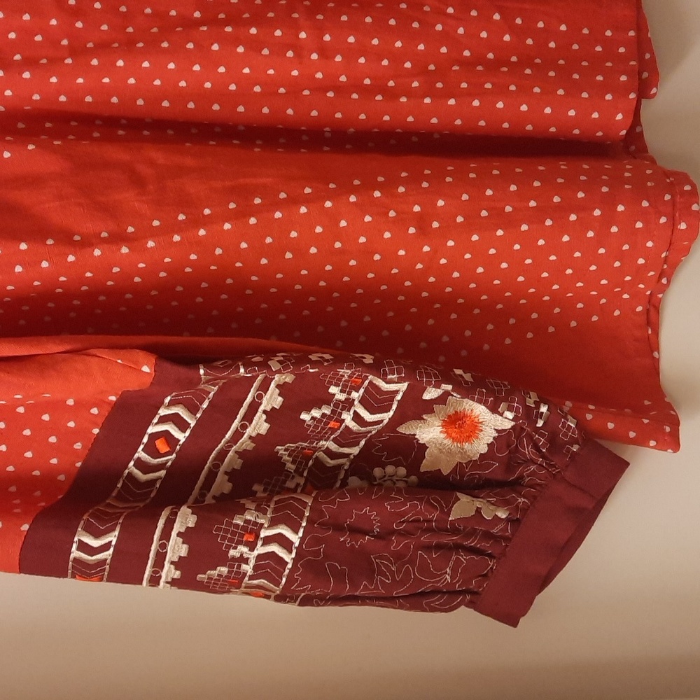 NWT, Anthropologie Vineet Bahl Nora Embroidered Tunic - Picture 4 of 16